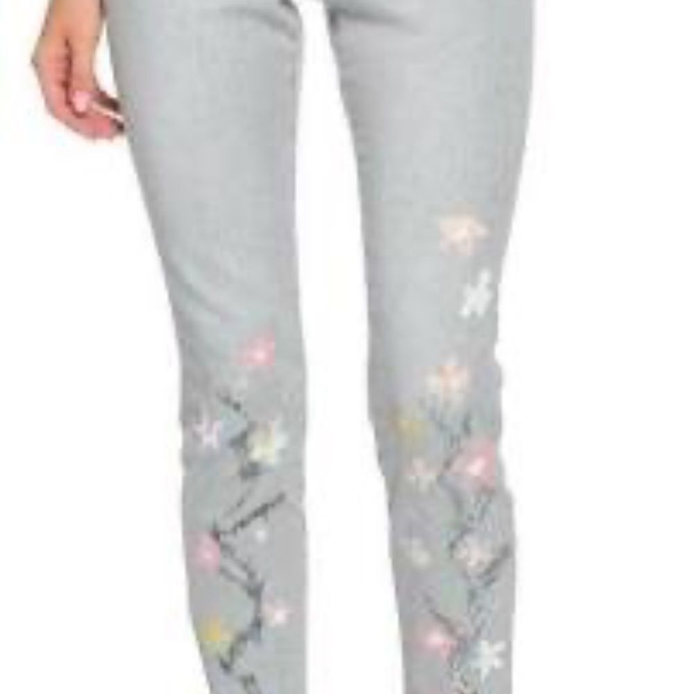 French Dressing Jeans Olivia Painted Jeans‎ Sz 12